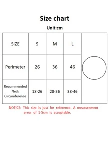 1入組隨機珍珠寵物項鍊 - 彩色 - 查看 4