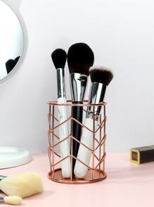 1pc Nordic Style Metal Iron Pen Holder #1pc - Rose Gold - View 5