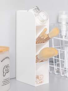 1pc Multifunction Desktop Storage Rack - White - View 6