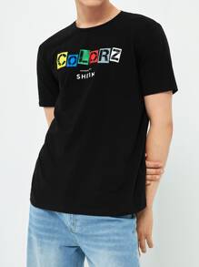 COLORZ powered by SHEIN Manfinity Hypemode Original T-shirt Multi-colour - Multicolor - View 7