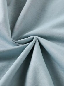 Manfinity EMRG Men Slogan Graphic Drop Shoulder Sweatshirt - Dusty Blue - View 3