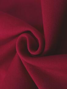 Manfinity Homme Men Geo Print Thermal Lined Sweatshirt - Burgundy - View 4