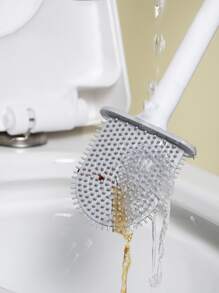 1 Juego De Cepillos De Limpieza Para Inodoro. - Blanco - Ver 7