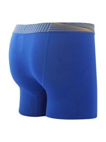 Men 5pcs Letter Graphic Boxer Brief - Multicolor - View 2