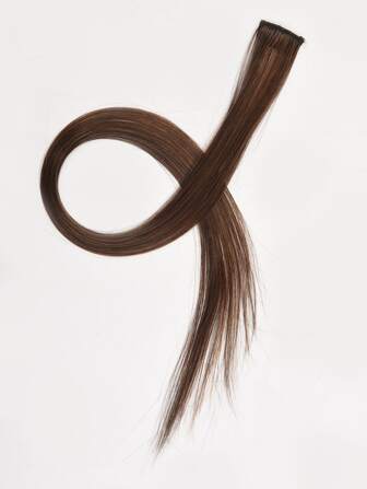 Clip In Long Straight Synthetic Hair Extension