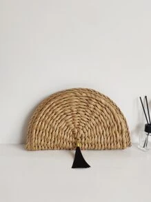 ly hợp Tua màu trơn Kỳ nghỉ - Màu Khaki - Xem 2