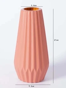 Florero de plástico - Rosa - Ver 3