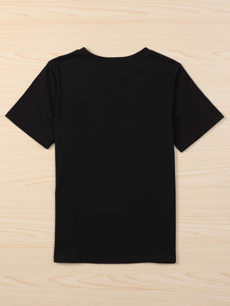 Plus Slogan Graphic Tee, Thou Shall Not Try Me, Women Summer Top