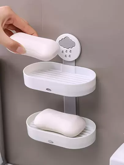 1入組雙層肥皂盒