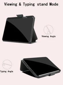 Étui de protection pour iPad avec porte-stylo et sangle à boucle, convient pour iPad Mini 4/5/6/Mini7, 9.7/10.2/10.5/Air4/Air5/Air11(2024)/Pro11/10e génération/iPad Air 11 pouces (M3) 2025/iPad (A16) 11 pouces 11e génération Modèle 2025
