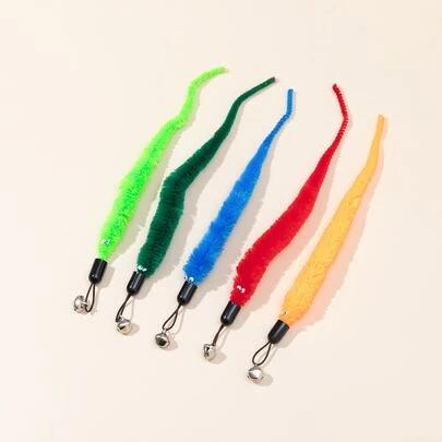 1入組隨機色逗貓棒替換頭