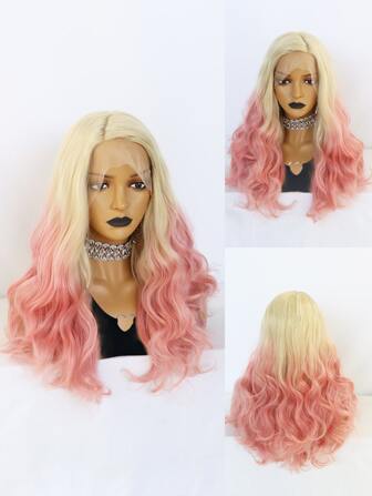 13*1 Lace Front Medium Body Wave Synthetic Wig