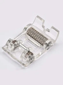 1 pieza Prensatelas para máquina de coser transparente