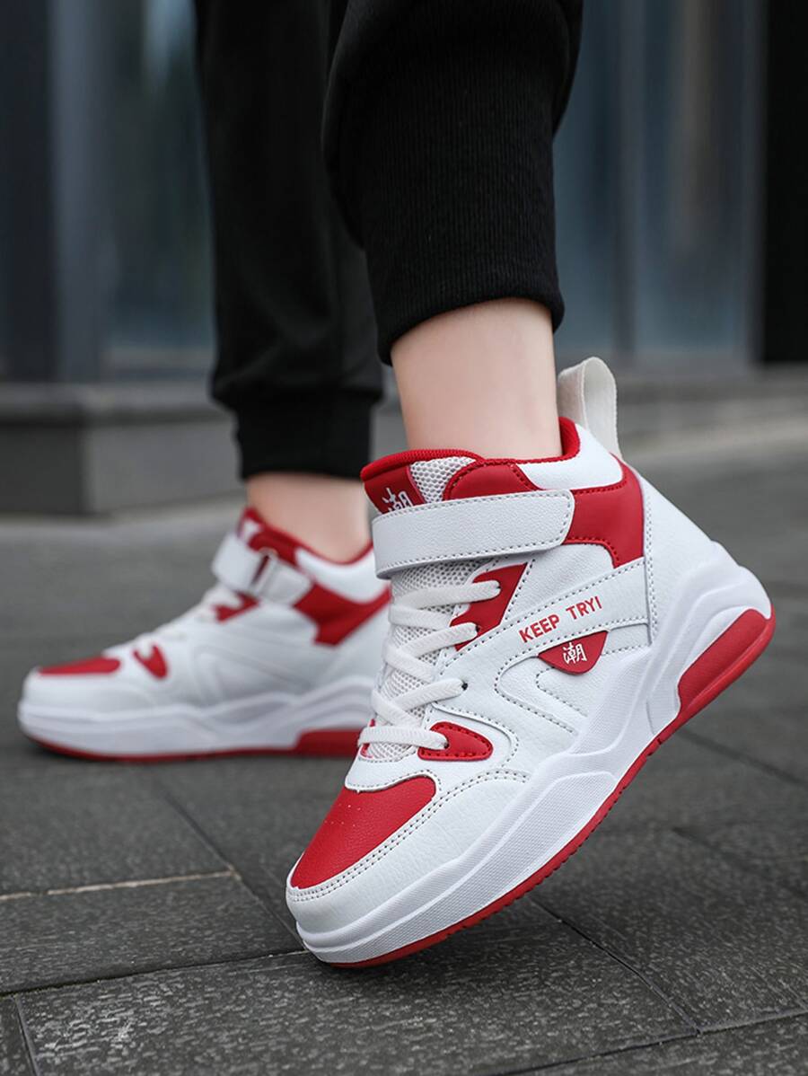 Zapatillas casuales versátiles de mujer para otoño/invierno, de materiales mixtos y media altura, adecuadas para todas las estaciones, de moda y cómodas
