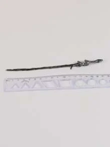 Rhinestone & Snake Decor Hair Pin Street