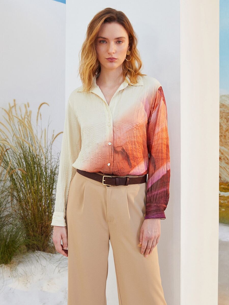 MOTF PREMIUM RETRO OMBRE SHIRT