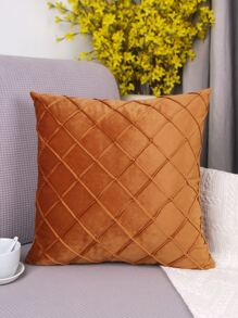 針襇靠墊套不附帶墊芯 - 橘色 - 查看 5