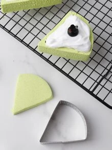 1 pieza Molde de pastel de acero inoxidable - Plateado - Ver 4