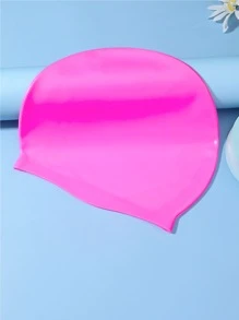矽膠游帽 - 粉色 - 查看 2