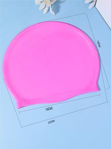 矽膠游帽 - 粉色 - 查看 3