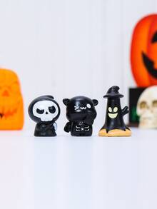 3pcs Halloween Design Decoration Craft Set - Multicolor - View 3