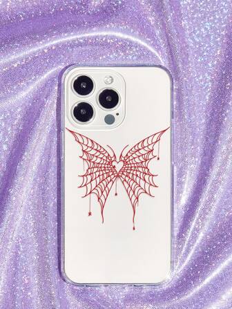 Funda para móvil con estampado de telaraña