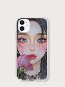 hộp điện thoại cô gái hoạt hình - Nhiều màu - Xem 1