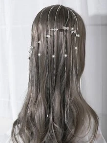 13 piezas Set accesorio de pelo con diseño de diamante de imitación