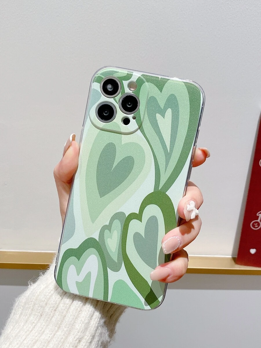 Heart Pattern Phone Case,International Version, Not The Domestic Version - Multicolor - View 1
