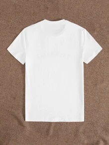 番号 と 文字グラフィック Tシャツ