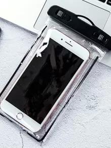 Bolso de celular impermeable luminoso - Negro - Ver 1