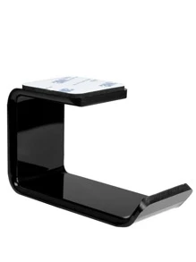 1 móc treo tai nghe, giá đỡ máy tính - màu đen - Xem 1