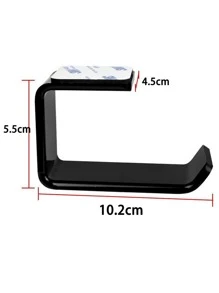 1 móc treo tai nghe, giá đỡ máy tính - màu đen - Xem 3