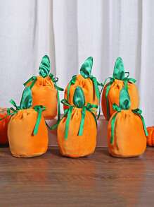 1pc Halloween Pumpkin Design Candy Bag - Multicolor - View 1