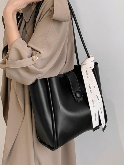 Bolso de hombro minimalista y casual para negocios, ligero, perfecto para adolescentes, mujeres, estudiantes universitarios, principiantes y trabajadores de cuello blanco. Ideal para la oficina, la universidad, el trabajo, los negocios, los desplazamientos, el exterior, los viajes, las salidas y el estilo de negocios casual.