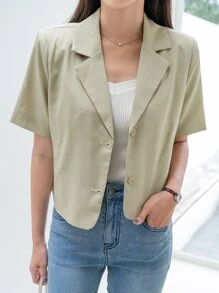 DAZY Top tejido de tirantes unicolor de canalé