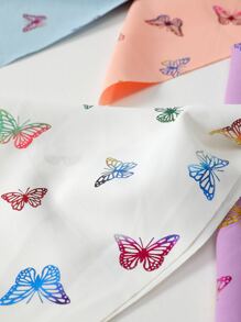 4 piezas Banda de pelo con estampado de mariposa - Multicolor - Ver 3
