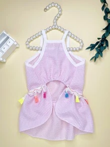 váy in sọc cho thú cưng - Nhiều màu - Xem 3