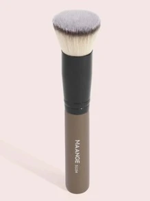 MAANGE 1pc/3pcs/4pcs Flat Head Foundation Brush,1pc Triangle Air Cushion Powder Puff,Portable Travel Makeup Tools With Soft Fiber For,At Home Or On-The-Go,Makeup Accessories Gifts For Friends,Foundation Brush,Concealer Brush,Blush Brush,Contour Brush,Blush Brush,Bronzer Brush,Powder Brush,Foundation Brush,Blush Brush - Brown - View 8