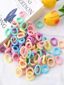 20pcs Random Color Pet Hair Tie - Multicolor - View 1