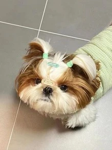 20pcs Random Color Pet Hair Tie - Multicolor - View 3