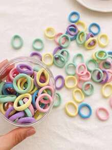 20pcs Random Color Pet Hair Tie - Multicolor - View 4