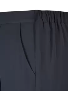 Mulvari Pantalones de traje unicolor doblado