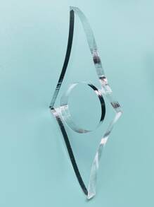 1pc Clear Thumb Holder - Clear - View 4