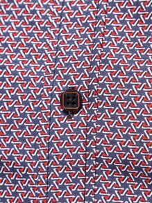 Manfinity Men Allover Geo Print Shirt - Multicolor - View 4