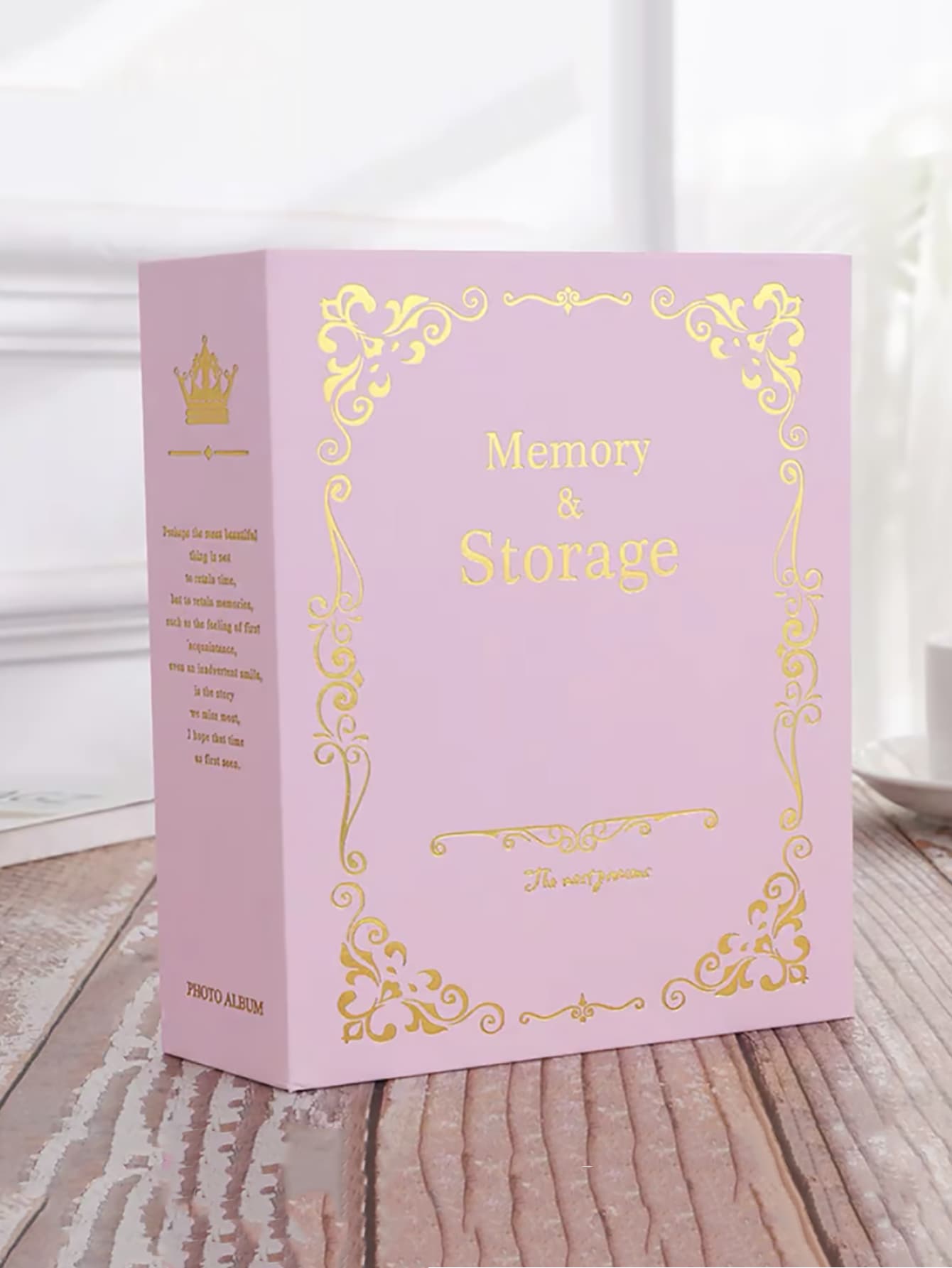 1pc Letter Graphic Photo Album - Pink - View 1