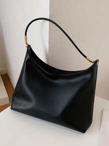 Không thấm nước, nhẹ, kinh doanh bình thường, sức chứa lớn Túi đeo vai tối giản dành cho nữ tuổi teen Sinh viên đại học, tân binh và nhân viên văn phòng Hoàn hảo cho văn phòng, đại học, công việc, kinh doanh, đi làm - màu đen - Xem 6