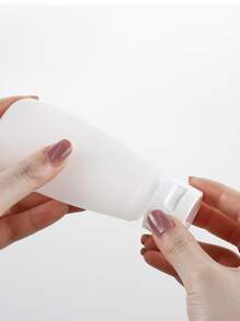 1 件 PP 乳液分配器，简约白色乳液瓶，适用于旅行家居浴室装饰秋季装饰