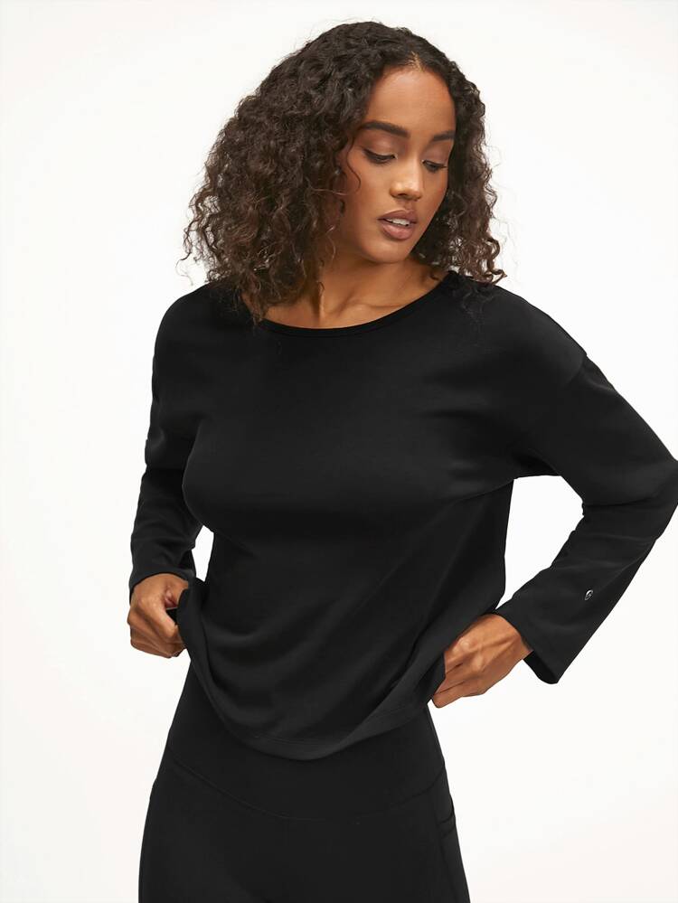 Modal Silk Touch Studio to Street Open-Back Top