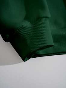 INAWLY 花卉刺绣保暖衬里运动衫